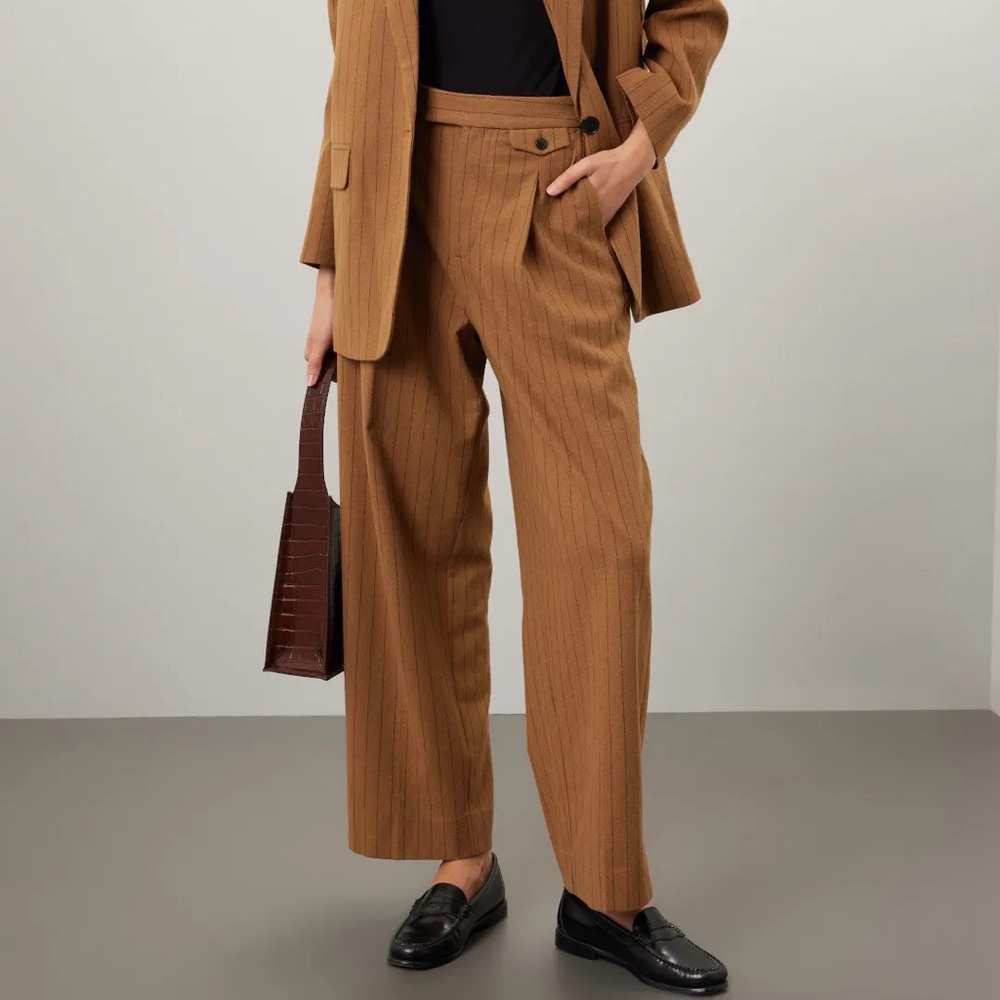 Madewell Tan Straight Leg Pants